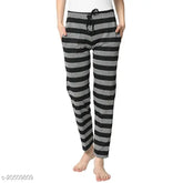 Black cotton blend straight-fit trousers for women, self-designed with net pattern. (Size 36: waist 32in, length 39in)